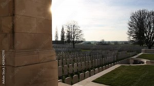 Tyne Cot Memorial : Flanders Fields ' largest british cemetery