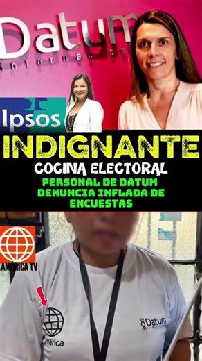 Datum, ipsos son instrumentos de campaña encargadas por grupos de poder - COMPARTAN