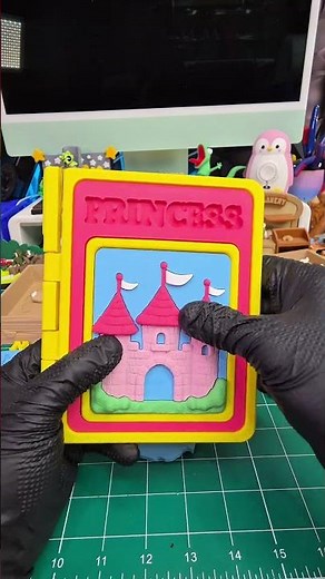 Princess Book 3D Print #3dprinting #book #diy