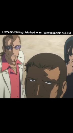 His sister was sold into a slorehouse, after their parents were murdered. He has blood manipulation powers. He kills her after spending years trying to find her as a form of mercy. (Speed Grapher 2005) #anime #throwbackanime #oldschoolanime #wow #darkanime