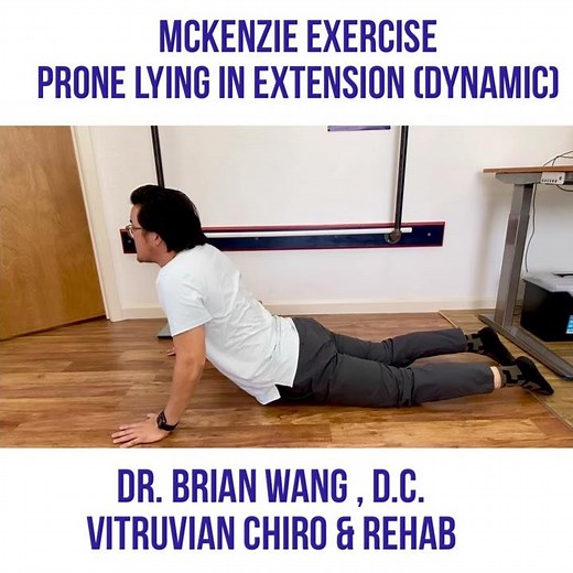 McKenzie Exercise | Prone Lying in Extension Dynamic
