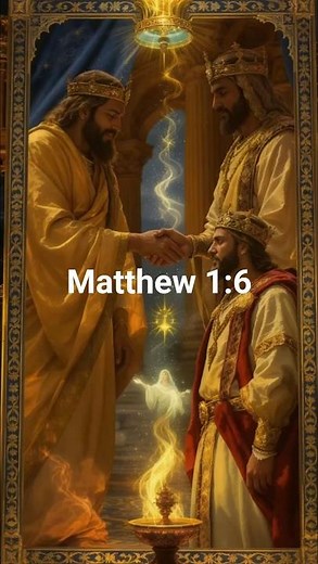 Matthew 1:6 – From Jesse to King David and Solomon