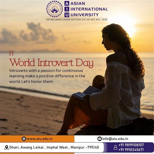 Happy World Introvert Day: Asian Int'l University Celebrates Quiet Strength and Thoughtful Minds