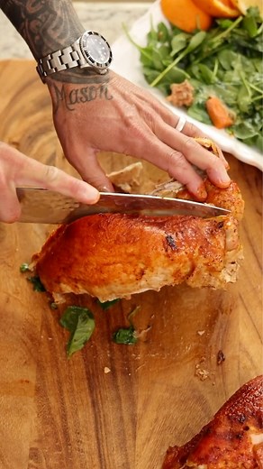 Moroccan-Themed Turkey Marinade and Harissa Lemon Butter Baste… coming in hot. 🔥 Alright… my bird had its moment. Now it’s @chefjamesavery’s turn and he did NOT hold back! The flavor on this turkey is wild: warm spices, bright lemon, yogurt that keeps it insanely tender, fresh herbs, and a glossy harissa-lemon butter that brings heat, smoke, and sweetness all at once. Here’s how James rubs his bird this year: MOROCCAN TURKEY MARINADE Ingredients: 1 cup Greek yogurt 1/4 cup olive oil 1/4 cup lem