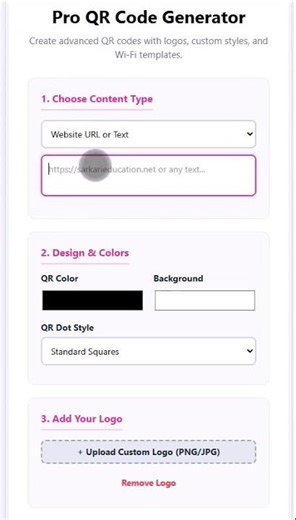 QR Code Generator100% Free & Instant Unlimited QR Code Generator 🔥 No Limit |