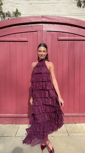 Zoella Maxi: Perfect Fall Wedding Guest Dress