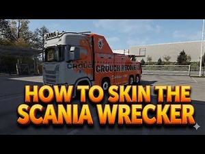 CREATE Your Own Truck Skins! 🖌️ Scania Wrecker Step-by-Step (ETS2)