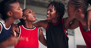 Netball People Team Talking Sports Huddle Stock Footage Video (100% Royalty-free) 3763357579 | Shutterstock