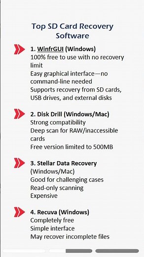Recover lost SD card data with reliable methods. #sdcard #dataloss