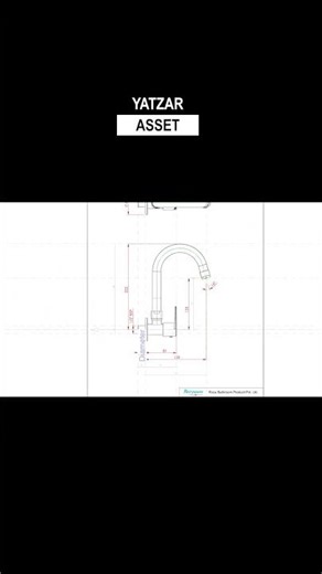 From Real Product to BIM Model | Parryware | Praseo Sink Cock