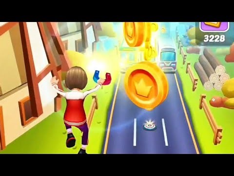 Subway Princess Runner Game Play Difficult Mode Complete