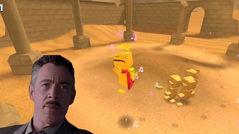 SBA, found the secret lever and activated the secret door | Super bear adventure walkthrough