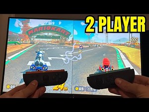 Mario Kart World: How to Play 2 Player Couch Co-Op Splitscreen Online Tutorial! (Easy Guide)