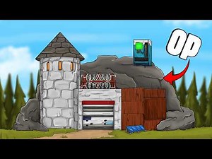 I Built the Most DEFENDABLE Solo Throne Rock in Rust...