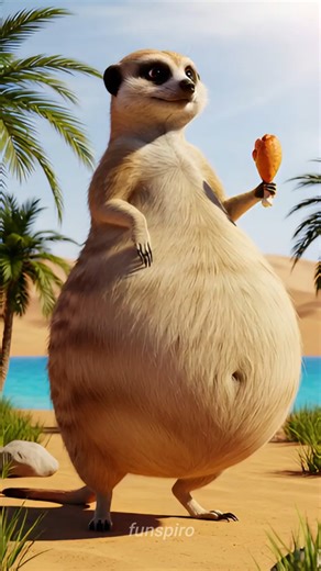 Funspiro | Belly Shake Boogie: The Chicken Wing Dance#ChickenWingDance #BellyShakeBoogie #FunnyMeerkats #CartoonDance #AnimatedComedy #BellyDance... | Instagram