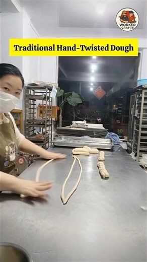 Art of Traditional Hand-Twisted Dough | How We Twist Our Famous Bread by Hand | Daily Bakery Routine