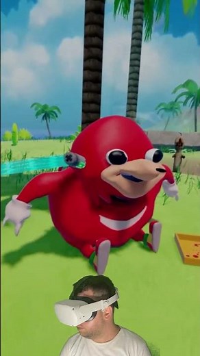 I Found the Cursed Ugandan Knuckles in a VR Game...