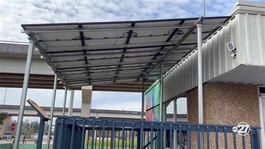 Downtown Tallahassee plaza turning to solar canopy for power
