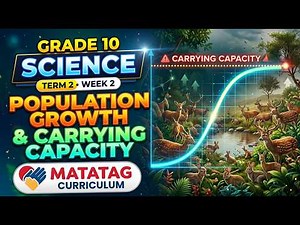 Grade 10 Science Term 2 Week 2 | Population Growth and Carrying Capacity | MATATAG Curriculum