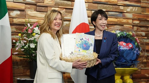 Meloni meets Takaichi in Tokyo upgrading ties to strategic partnership