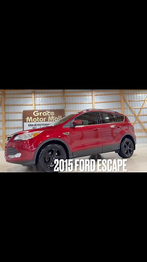 2015 Ford Escape with 59k miles!👀 Certified, Inspected, & Warranty! Price Is $14,998. Financing Available & Trades Accepted! #gracemotormall | Grace Motor Mall
