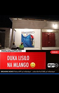 Unaambiwa tembea ujionee au tulia ulipo Millard Ayo habari akusogezee, kutana na Amimu Nyamka wa Nalingu Mtwara ambae ni Mmiliki wa duka lisilo na mlango wowote (sio wa bati wala mbao) na toka amelifungua hakuna kiumbe aliethubutu hata kudokoa kiberiti, full interview ipo youtube ya ‘millardayo’ na link kwenye bio yangu pia | millard ayo