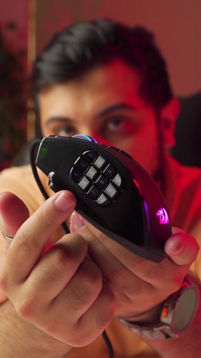 Mouse Gamer Redragon Impact: ¡18 Botones Configurables!