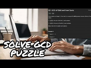 How to Solve ‘GCD of Odd and Even Sums’ in Java | LeetCode Easy Explained