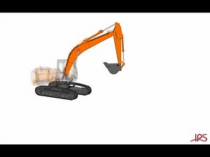 IPS Cable Simulation Construction machinery
