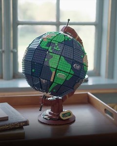 LEGO on Instagram: "Travel the world one brick at a time with the new LEGO Ideas Globe 🌍 #LEGO #LEGOIdeas #Globe"