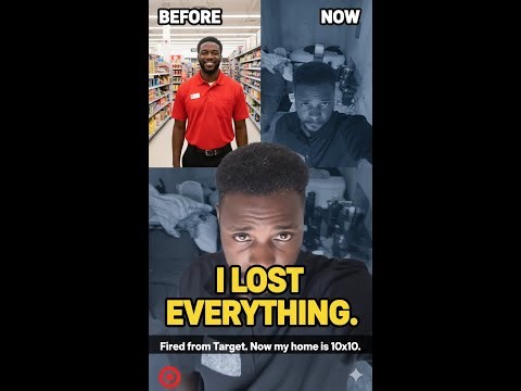 THE COST OF A MISTAKE: living in storage after target