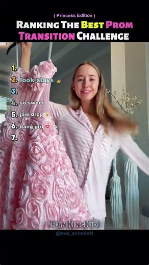 Ranking The Best Prom Transition Challenge Moments ✨💃 #shorts #prom2026 #glowup #fashion