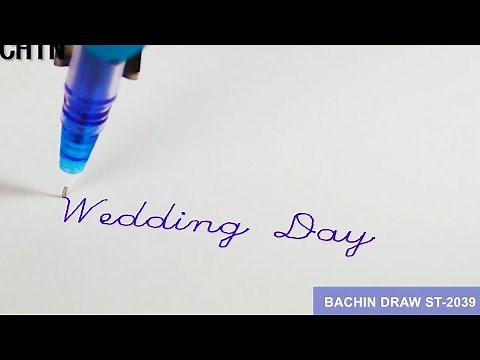 Pen Writing and Drawing Robot | Homework machine plotter (Bachin ST-2039）