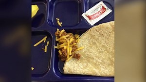 Halifax County mother concerned over small-looking school lunch portions