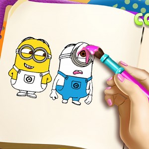 Mini Coloring Book: Play Mini Coloring Book online for free now.