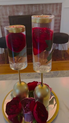 Dollar Tree floating candle DIY #dollartreedecor #wedding ideas #fyp #centrodemesa | Special Creations By Nelly