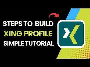 How to Build Xing Profile
