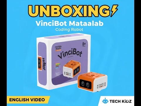 VinciBot Matatalab UNBOXING (Coding & AI STEM Robot) | First Look