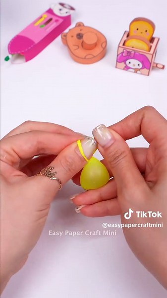 DIY World's Smallest Dumpling Blind Box — Easy Paper Craft Mini