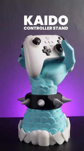 STAN 3D on Instagram: "3D Printed Kaido Controller Stand Filament: @esun3dprinting Printer: @creality3d Designer: @3d_factorybox #3dprinting"