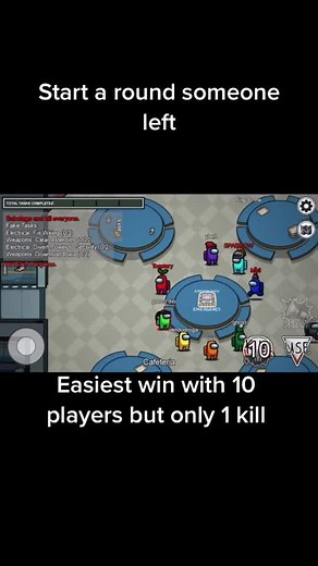 ‏Easy win #red_crewmate #redamongus #imposterclutch #red_for_life