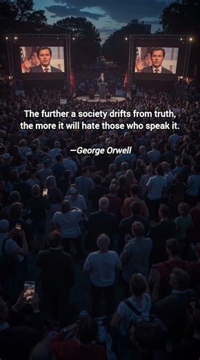 The crowd defends the lie that comforts it.