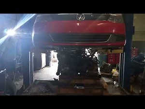 2014 Volkswagen Jetta 1.8 turbo engine removal