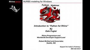 Python for Rhino Debut Training