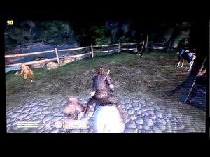 Oblivion playing on Alienware m11x on highest settings