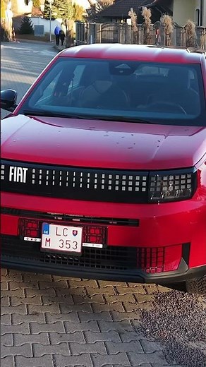 Stunning RED Fiat Grande Panda - First Look