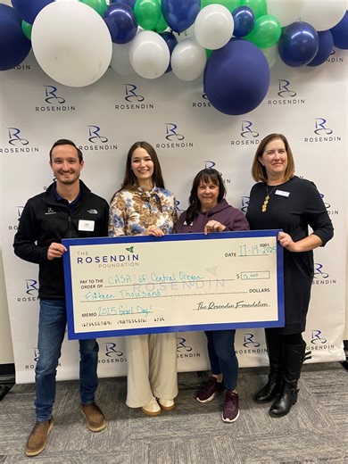 Rosendin Foundation donates $100,000 to 11 Central Oregon non profit organizations