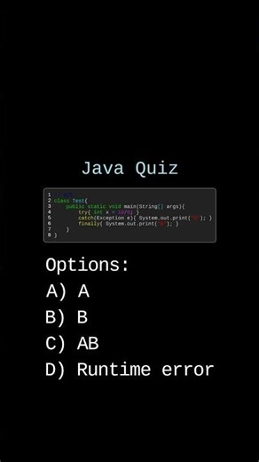 Can You Predict Try-Catch Output? 🤔 | Coding Quiz