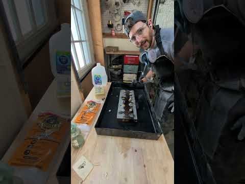 How to cut Tabasco geodes with a Dremel