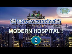MINECRAFT | HOW TO BUILD | MODERN HOSPITAL | PART 2